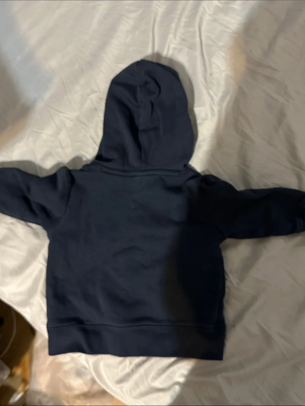 GAP Navy Hoodie with Pink Trim Logo